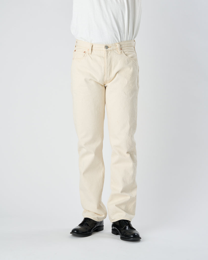 1101EC Straight Ecru Selvedge Denim【一部予約商品】