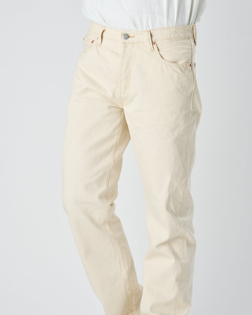 1101EC Straight Ecru Selvedge Denim【一部予約商品】