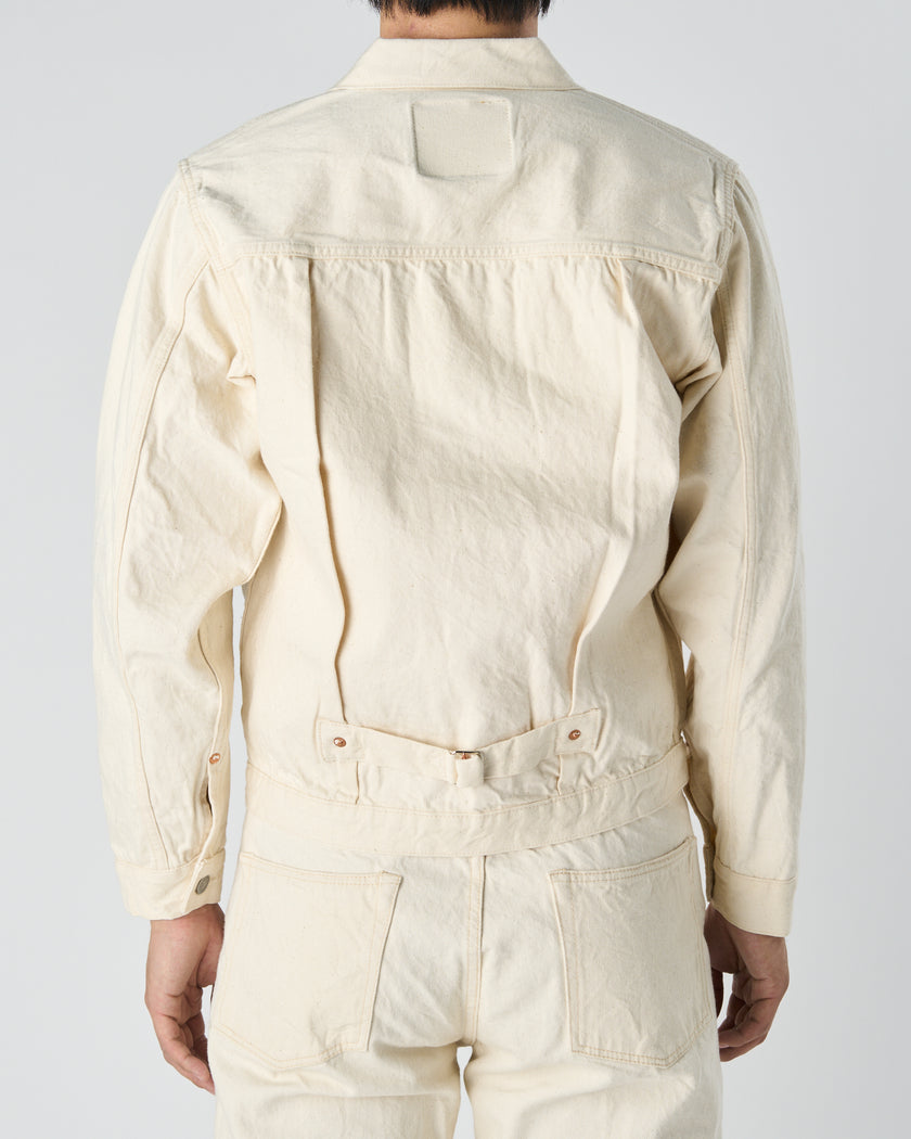 2107EC Type 1 Ecru Denim Jacket