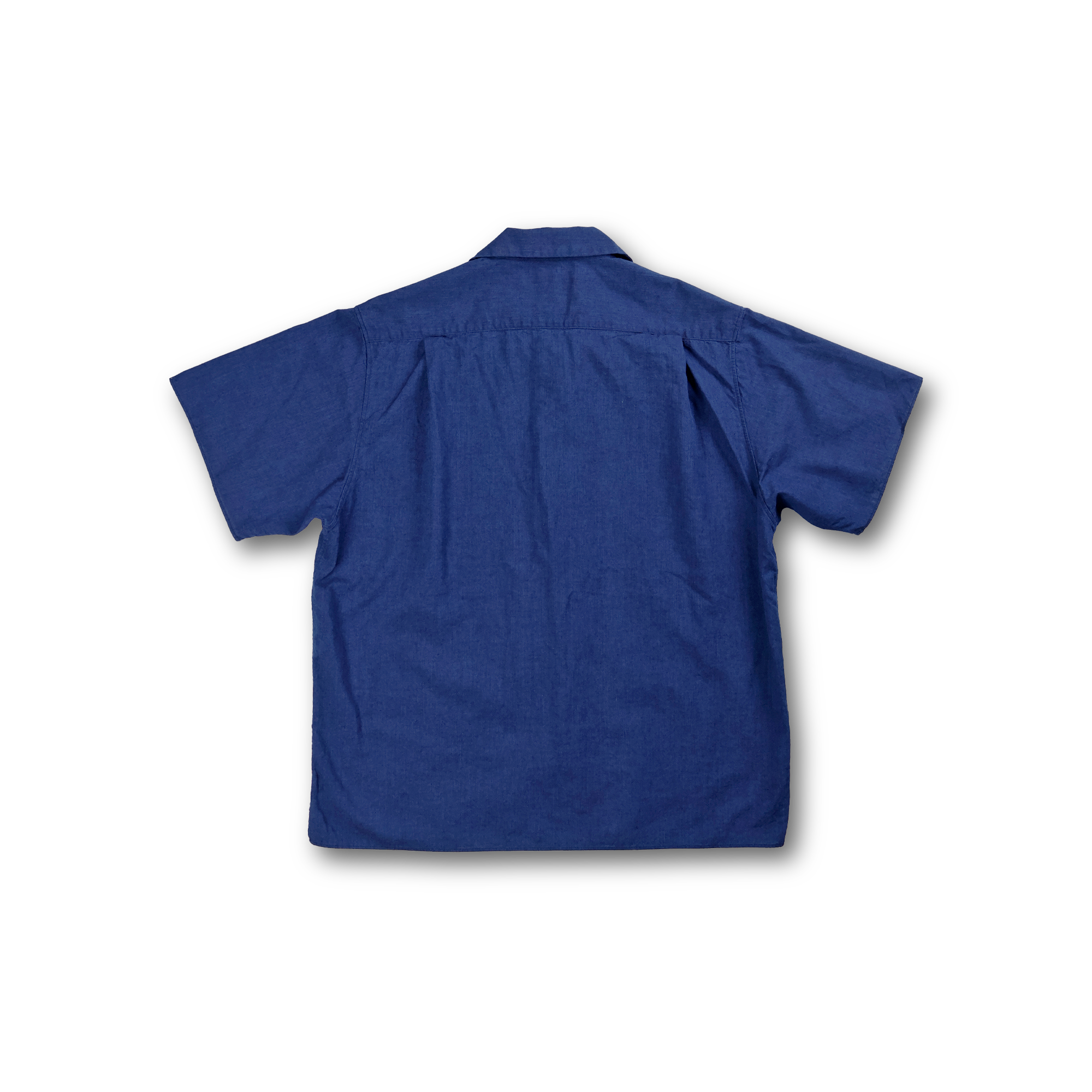 【2027SS】4107-1 Chambray Open Collar S/S Shirt