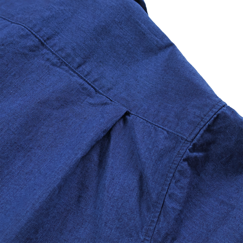 【2027SS】4107-1 Chambray Open Collar S/S Shirt