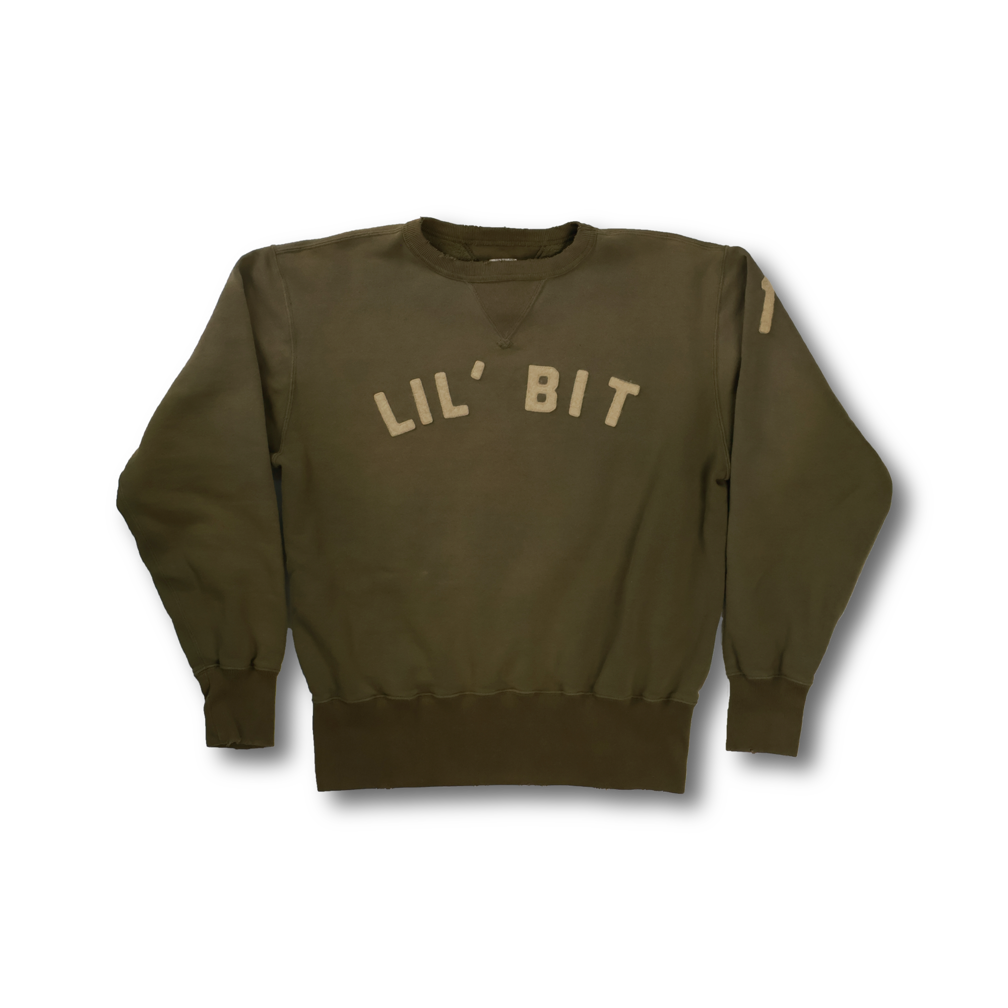 【26AW】3771－1 Fading Sweatshirt(LIL` BIT)