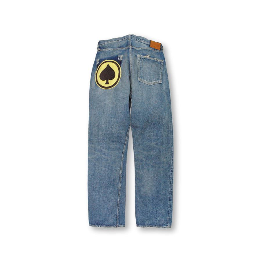 0105HA Wide Denim “Dartford” With Patch
