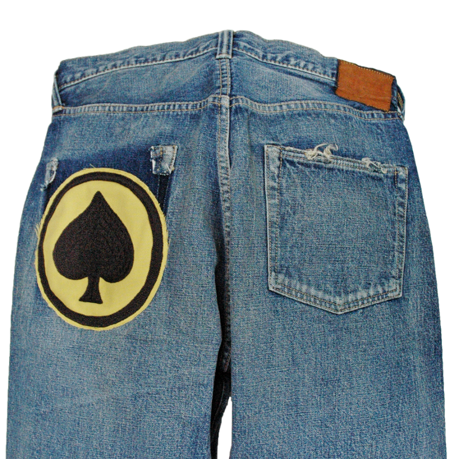 0105HA Wide Denim “Dartford” With Patch
