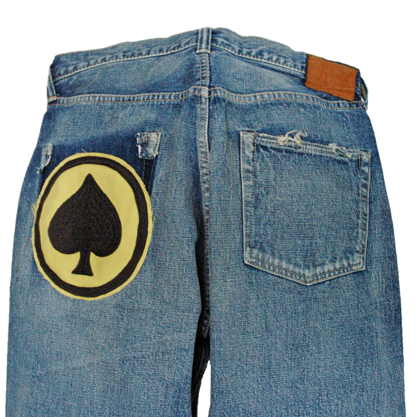 0105HA Wide Denim “Dartford” With Patch