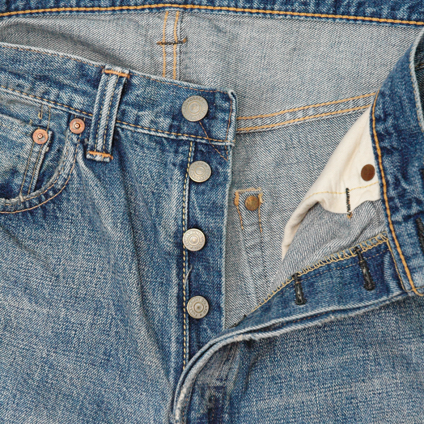 0105HA Wide Denim “Dartford” With Patch