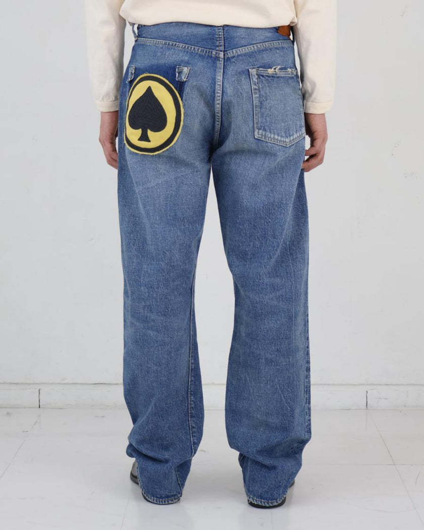 0105HA Wide Denim “Dartford” With Patch