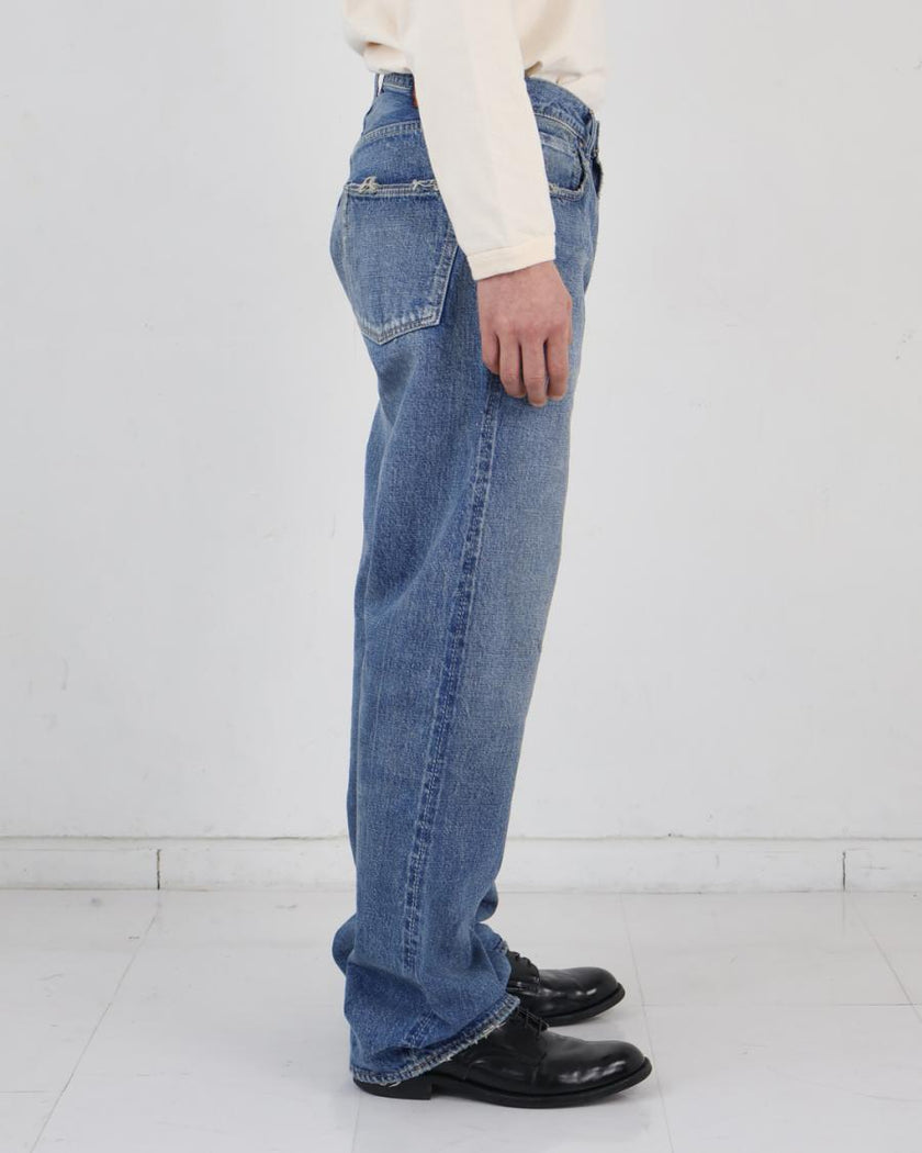 0105HA Wide Denim “Dartford” With Patch