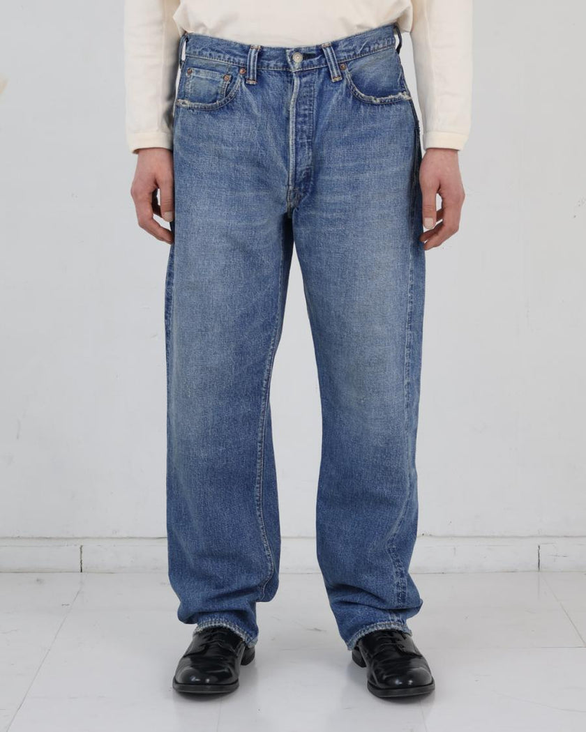 0105HA Wide Denim “Dartford” With Patch