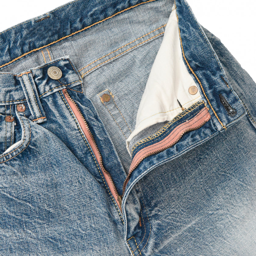 0107-EB Womens Wide Straight “Monroe” Denim East