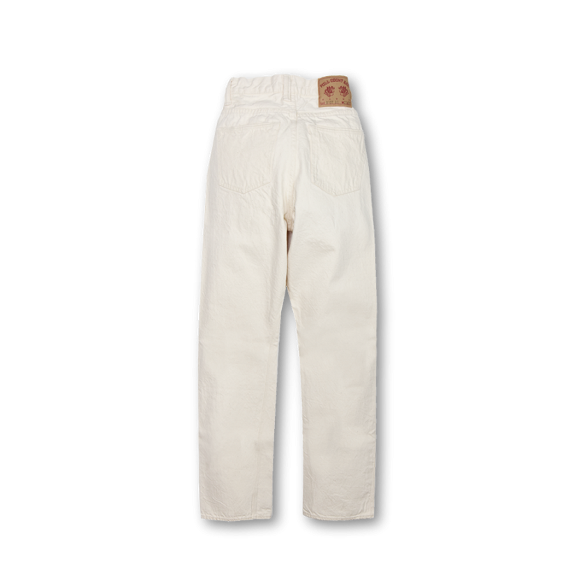 0107EC Womens Wide Straight “Monroe” Ecru Denim