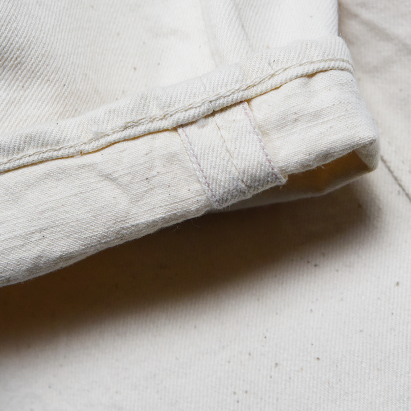 0107EC Womens Wide Straight “Monroe” Ecru Denim