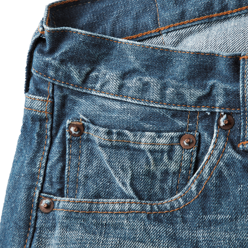 1102-Fade Straight Denim “Fade”