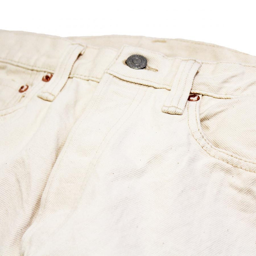 1108EC Slim Straight Ecru Selvedge Denim