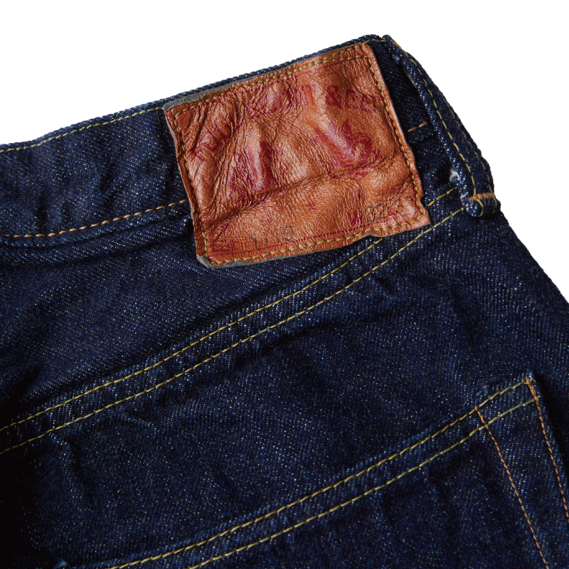 1110 Tapered Denim 13.7oz (Non Wash）