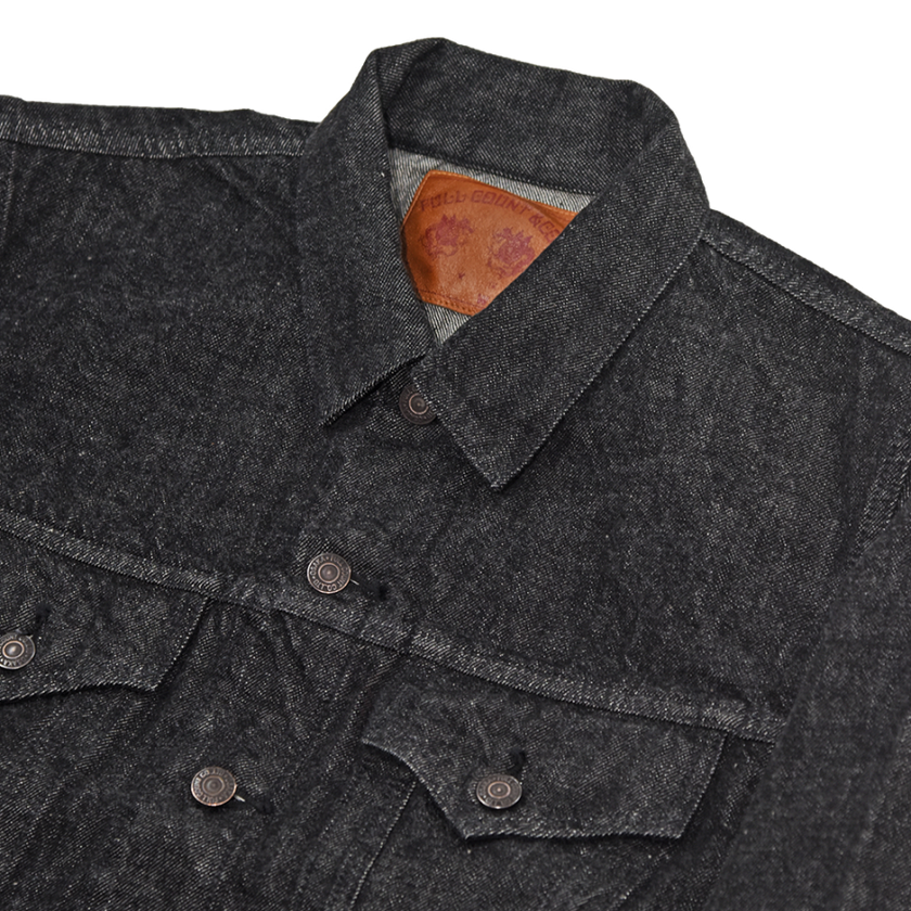 2101BK Type 3 Black Denim Jacket
