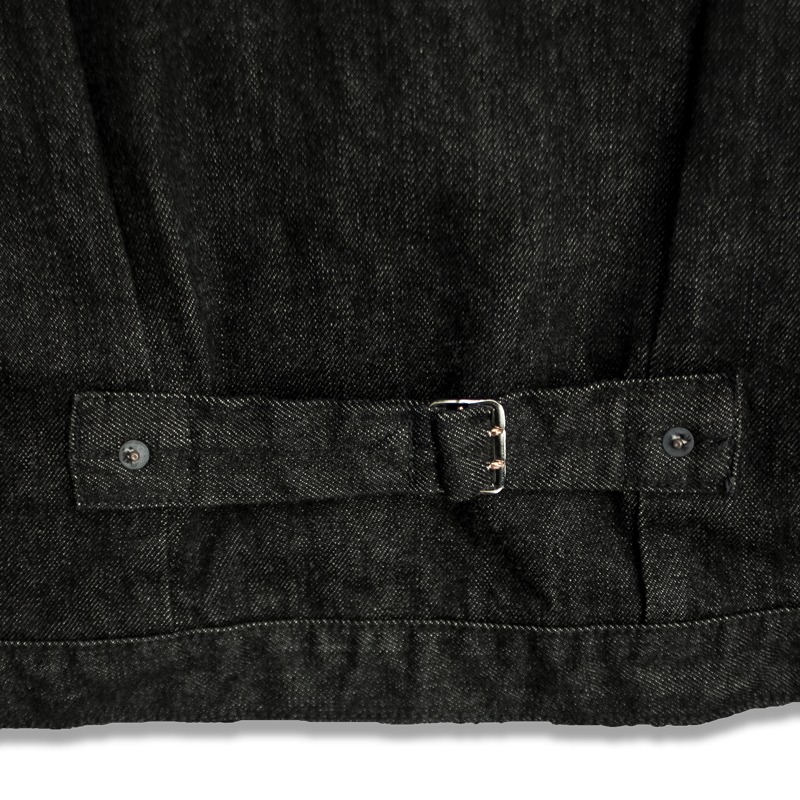 2107BK Type 1 Black Denim Jacket