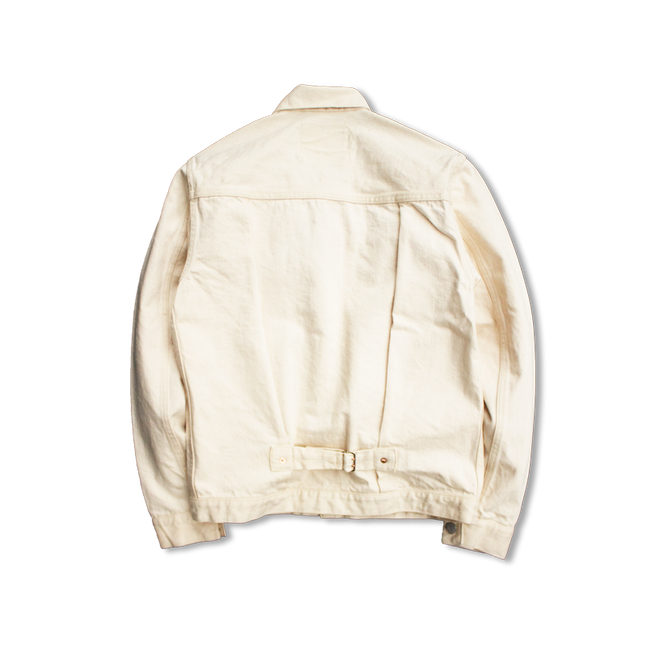 2107EC Type 1 Ecru Denim Jacket