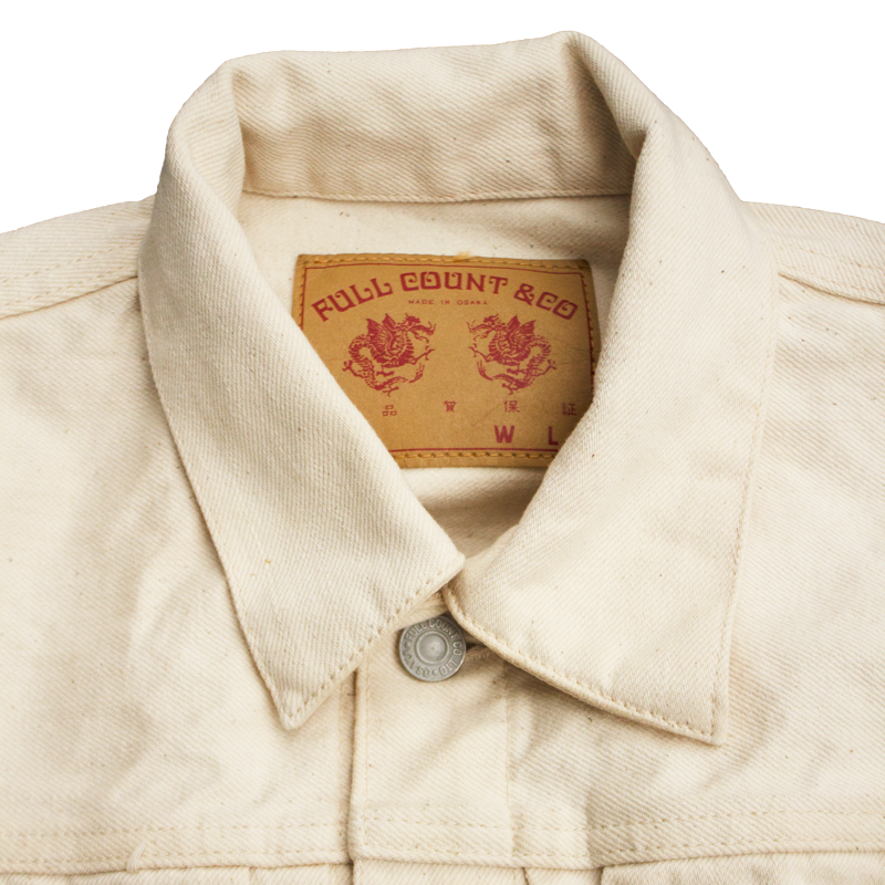 2107EC Type 1 Ecru Denim Jacket