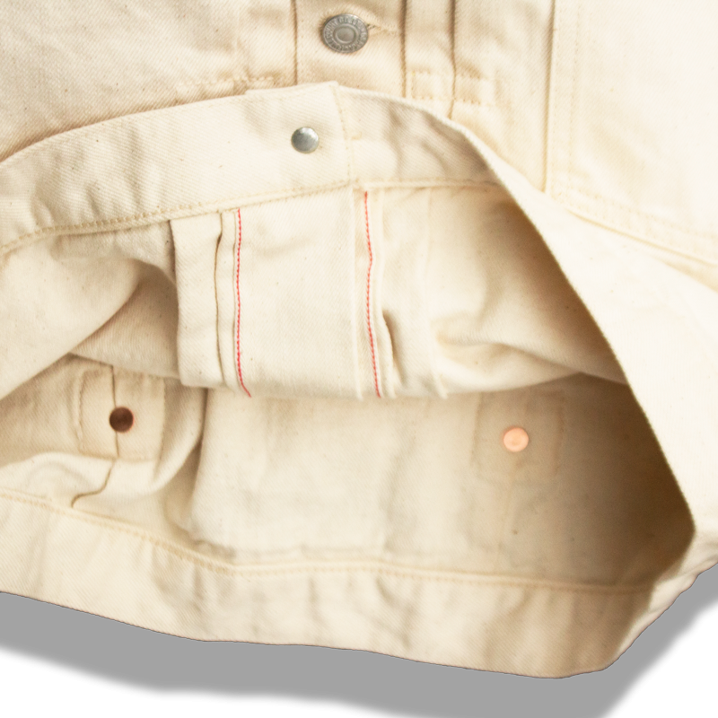 2107EC Type 1 Ecru Denim Jacket