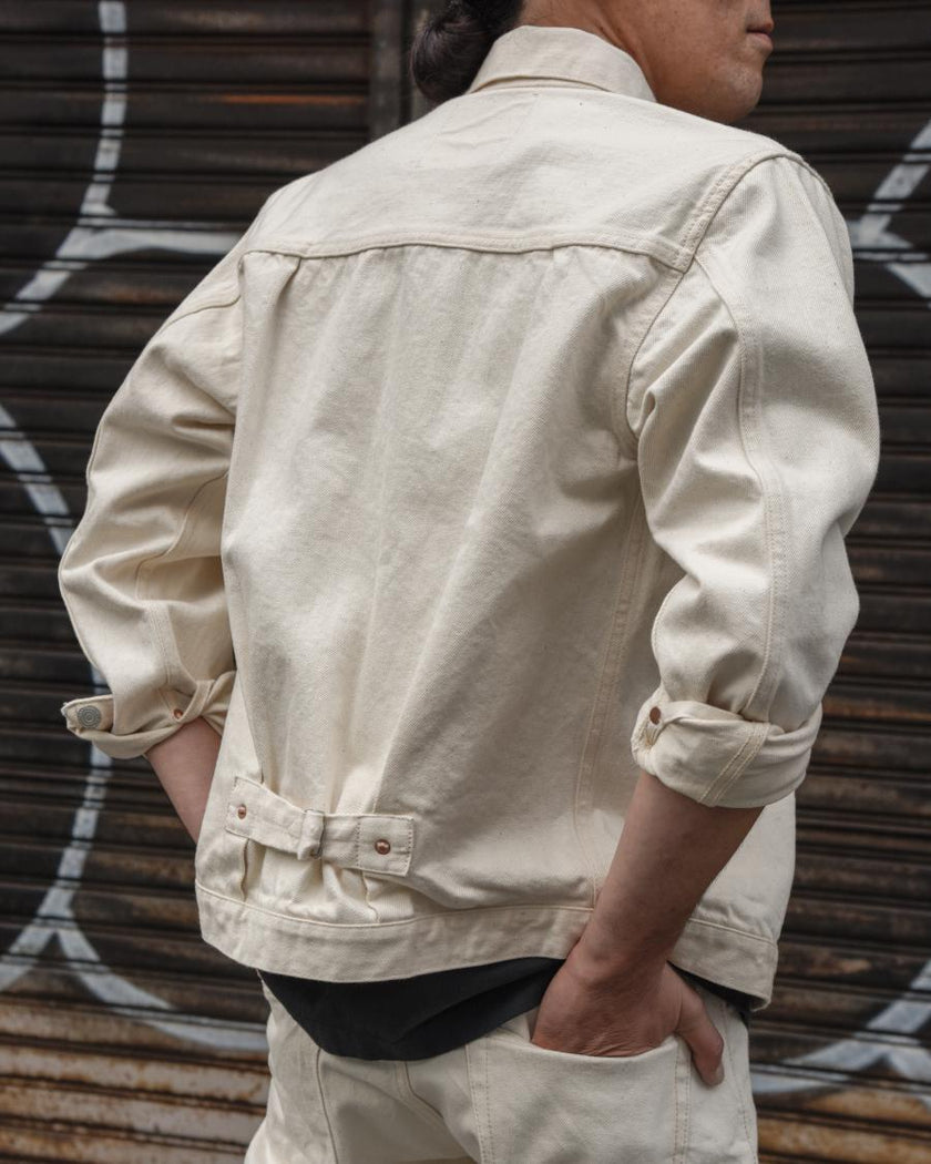 2107EC Type 1 Ecru Denim Jacket