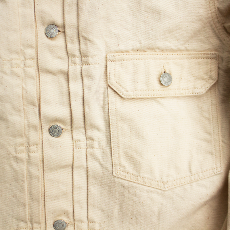 2107EC Type 1 Ecru Denim Jacket