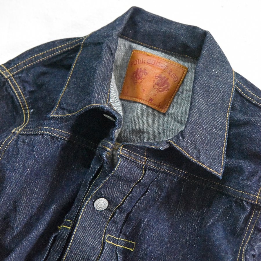 FULLCOUNT 2107SSW Type 1 Denim Jacket (Super Smooth) (One Wash FULLCOUNT 2107SSW Type 1 Denim Jacket (Super Smooth) (One Wash