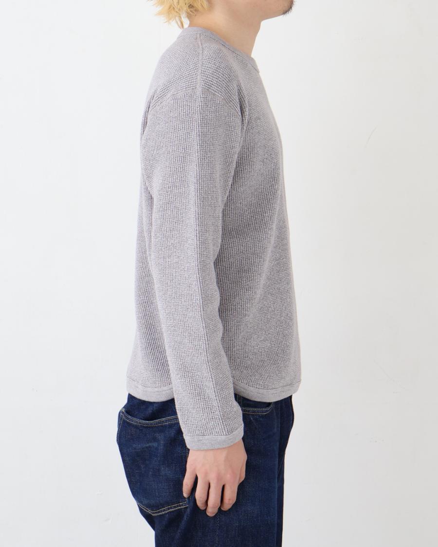 5964-24 Twisted Heather Waffle L/S T-shirt