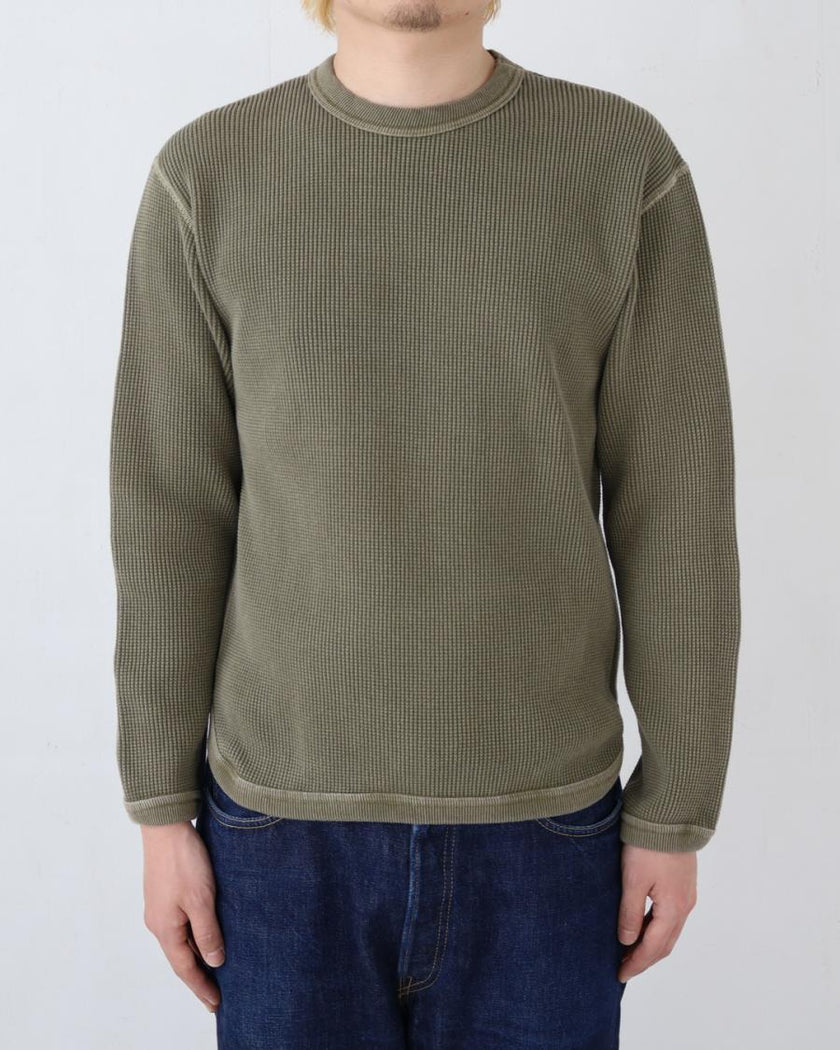 5964SP Heavyweight Waffle Longsleeve T Shirt